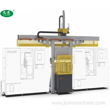 Gantry Robot With Two CNC Machines